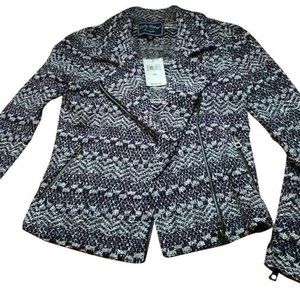 NWOT Lucky Brand Asymmetrical Moto Jacket, XS